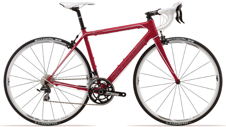2014 Cannondale SuperSix EVO Women's 5 105 road bike