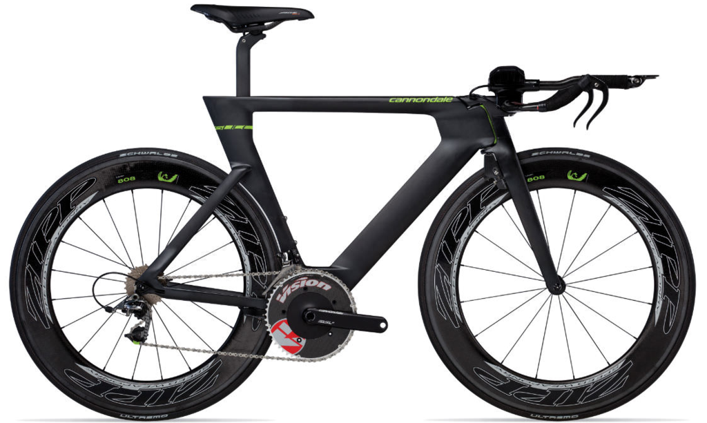 2013 Cannondale Slice RS Black Inc triathlon bike