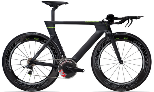2013 Cannondale Slice RS Black Inc triathlon bike