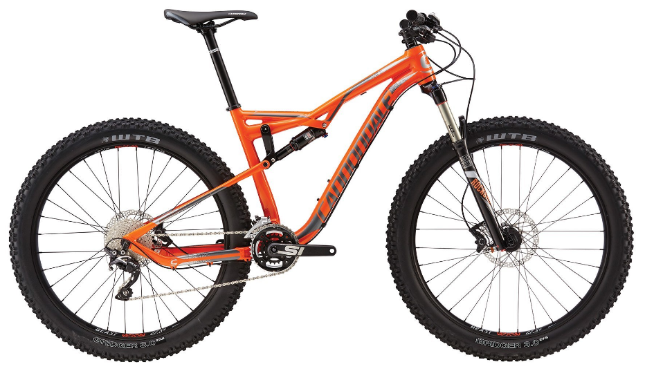 2016 Cannondale Bad Habit 2 mountain bike with 27.5+ Plus tyres
