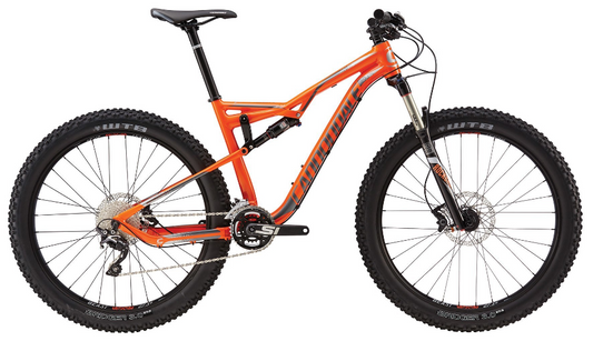 2016 Cannondale Bad Habit 2 mountain bike with 27.5+ Plus tyres