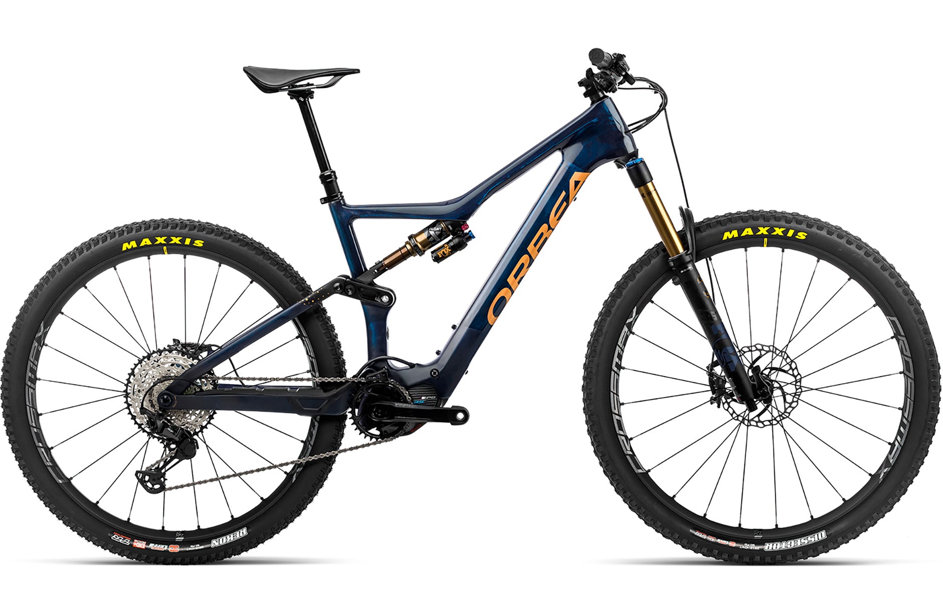 2022 Orbea Rise M10 lightweight electric mountain bike